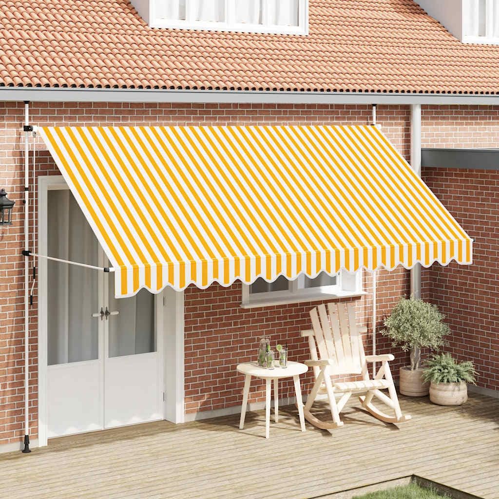 Tenda da sole retrattile manuale marrone 350x250 cm | Leroy Merlin