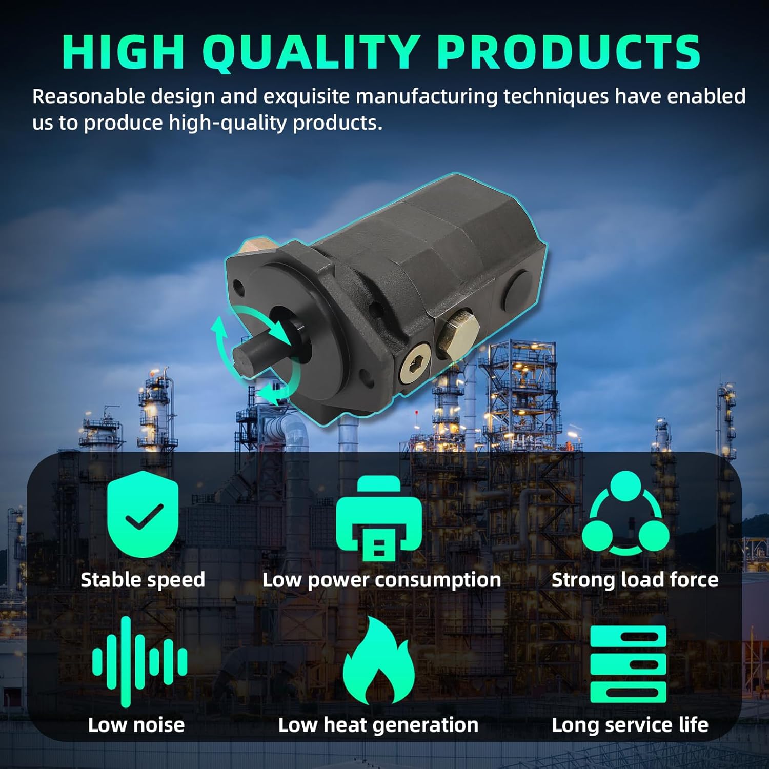 28 GPM Hydraulic Log Splitter Pump 2-Stage 4000 RPM Hydraulic Pump for Log Splitter 3000PSI Wood Splitter Pump