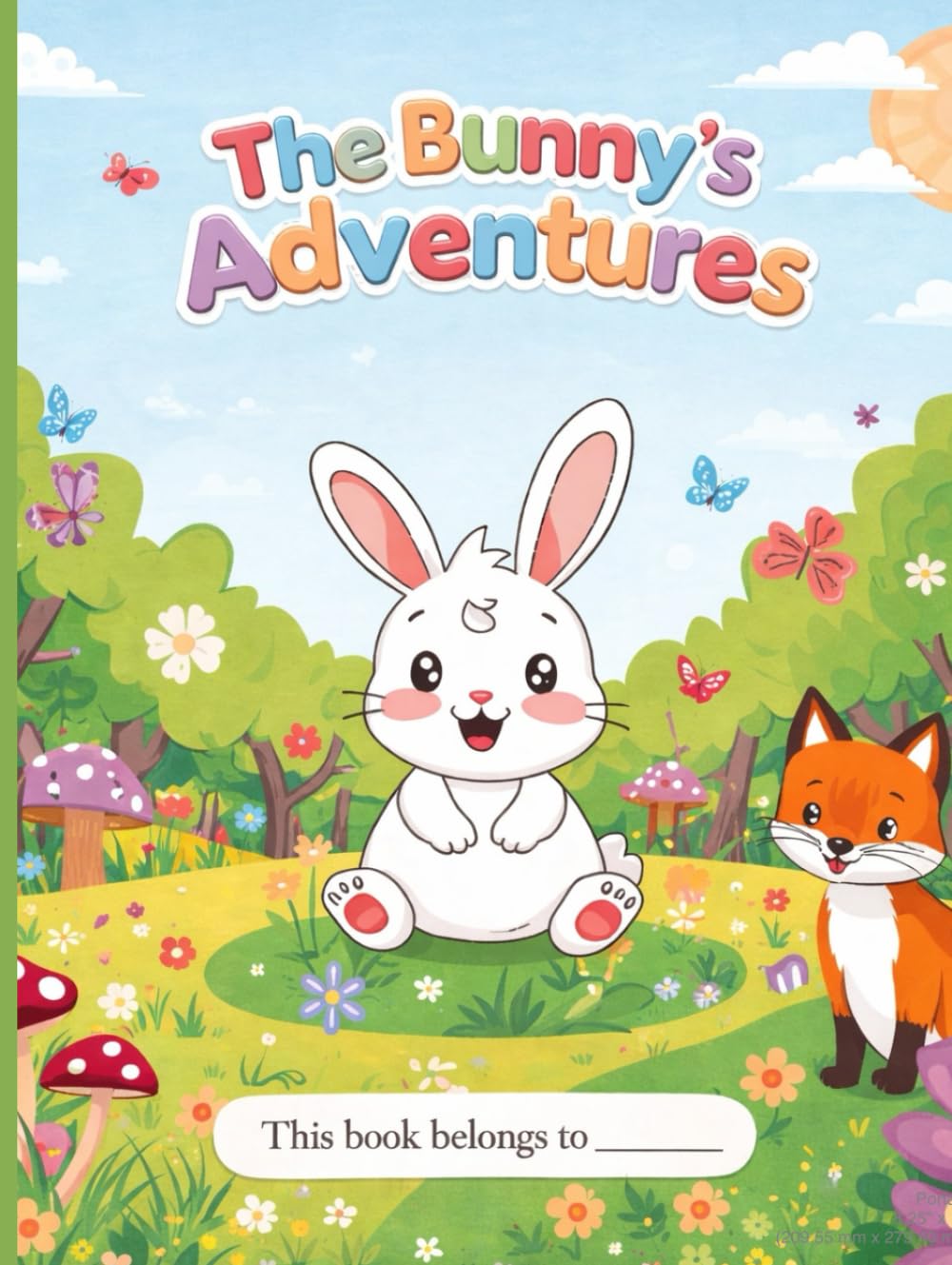 The Bunny’s Adventures: A Heartwarming Coloring Journey