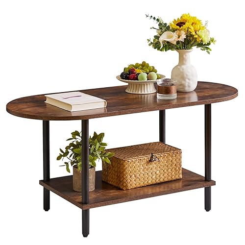 Rustic Coffee Table Small Coffee Table, TV Centre Table Stand