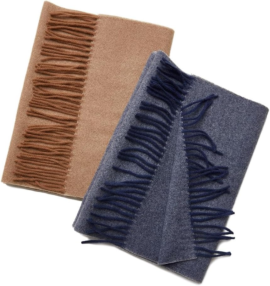 Men's Scarf British Warm Two tone Mixed Color Casual
