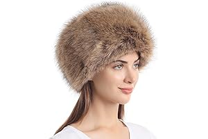 Women's Winter Faux Fur Cossack Russian Style Hat Warm Cap