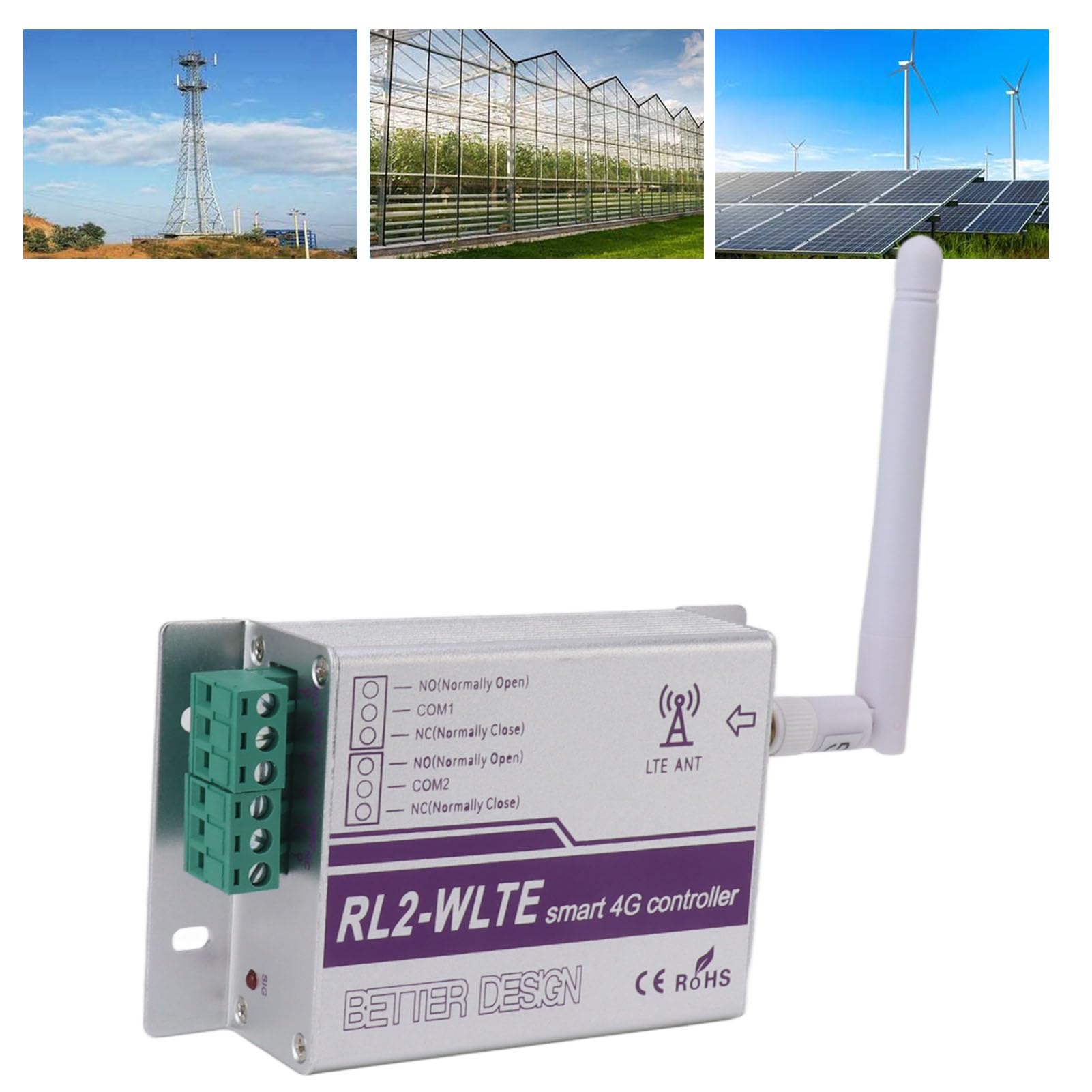 Apricancello 4G GSM, 2 Canali APP Telecomando Luce GSM Interruttore Remoto Relè Interruttore Apriporta con Quadrante GSM Controller Porta di Ingresso Controller di Accesso