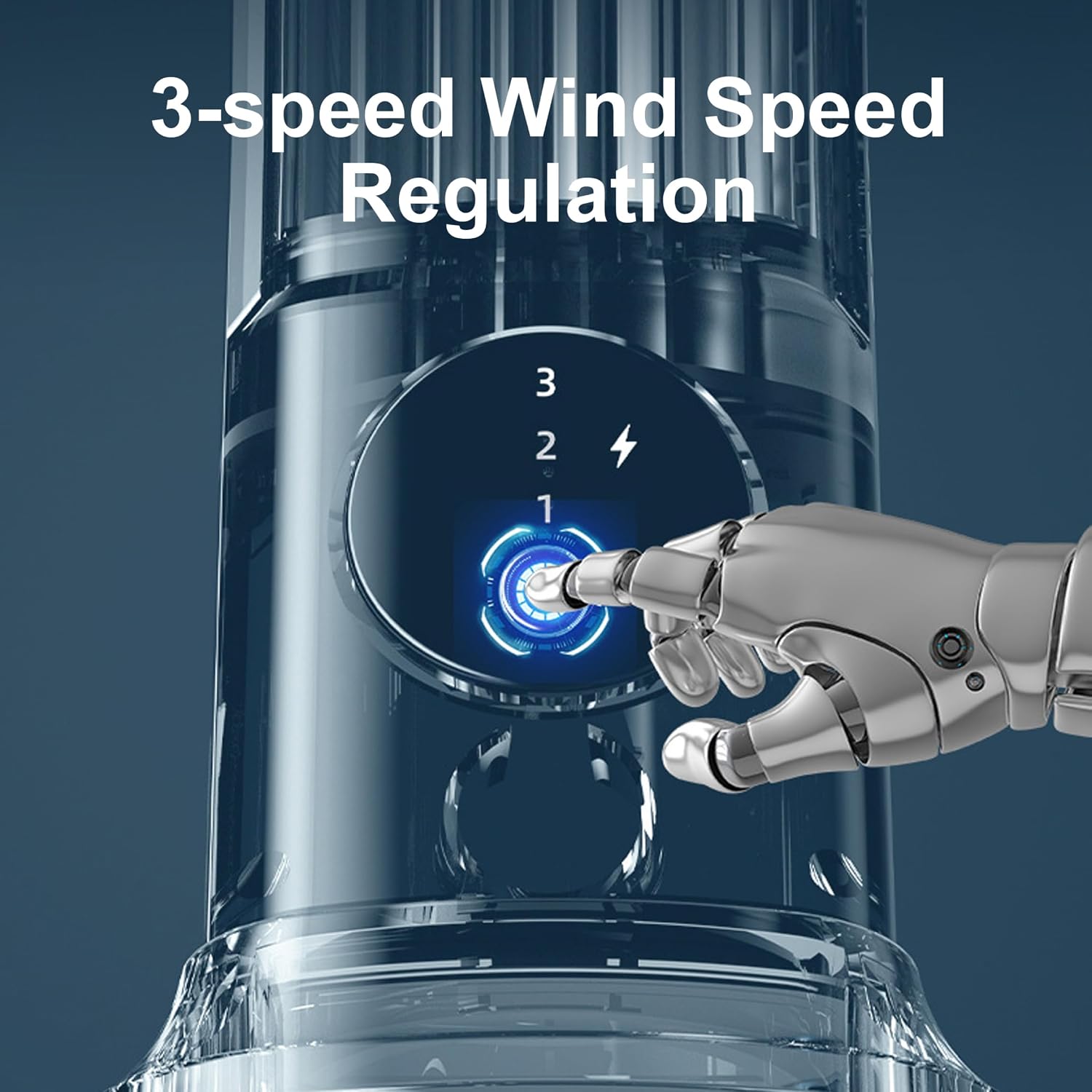 2pcs Fans that Cool Like Air Conditioners, Dual-Position Bladeless Tower Fan with 3 Speeds, Fan that Blows Cold Air, Black