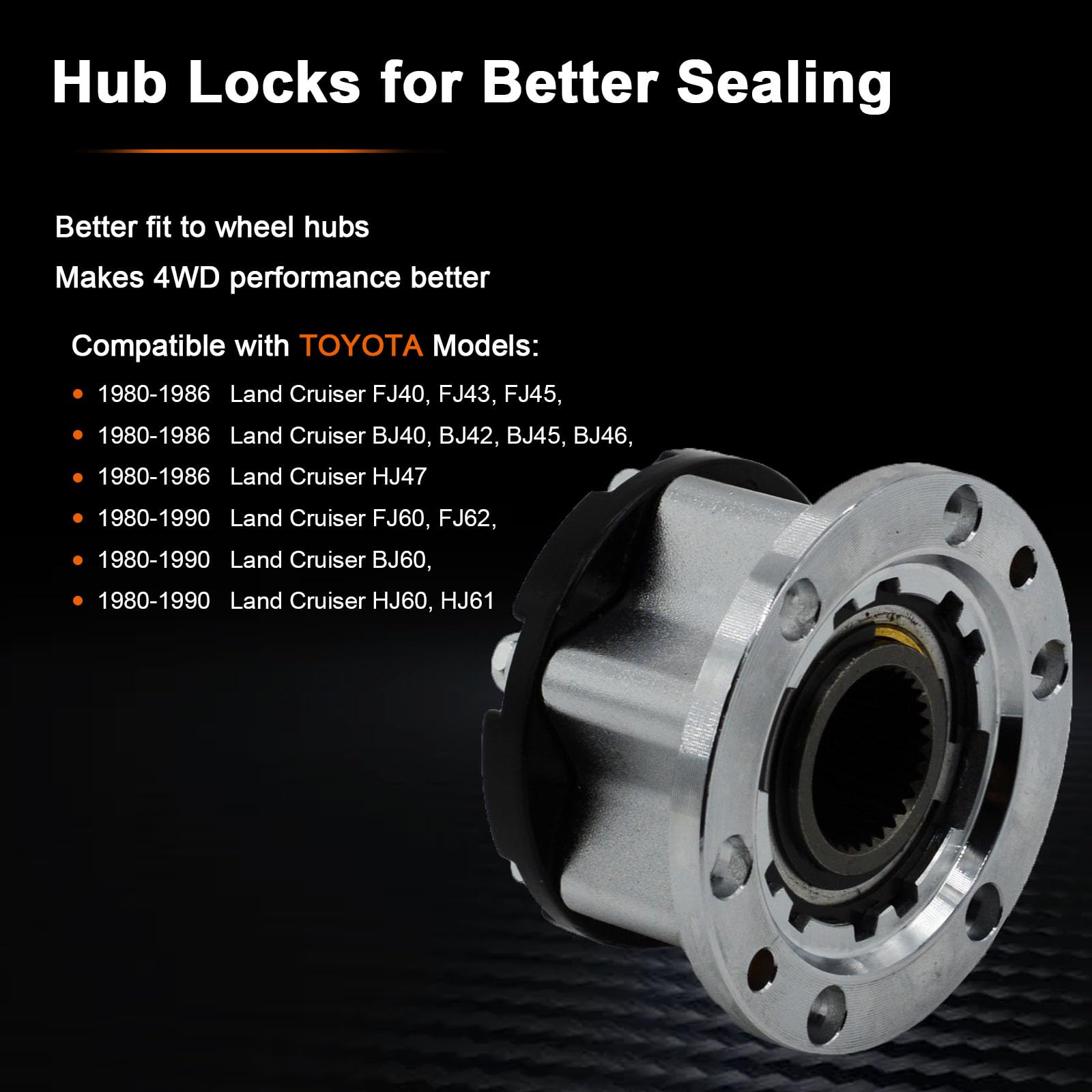 Amazon.com: BEAMINGAUTO Free Wheel Manual Locking Hub 43530-69045