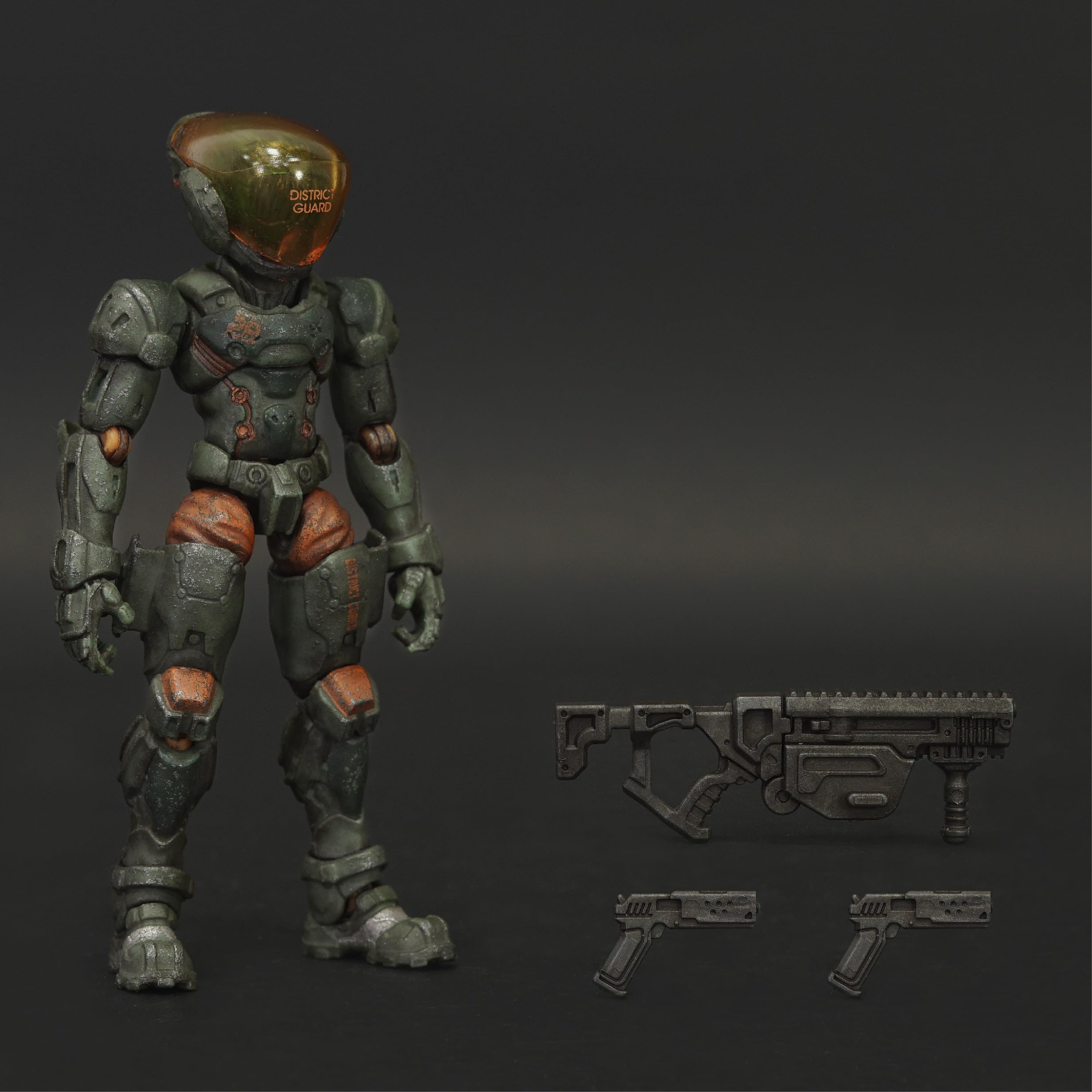 アシッドレイン 4体セット 武器付き