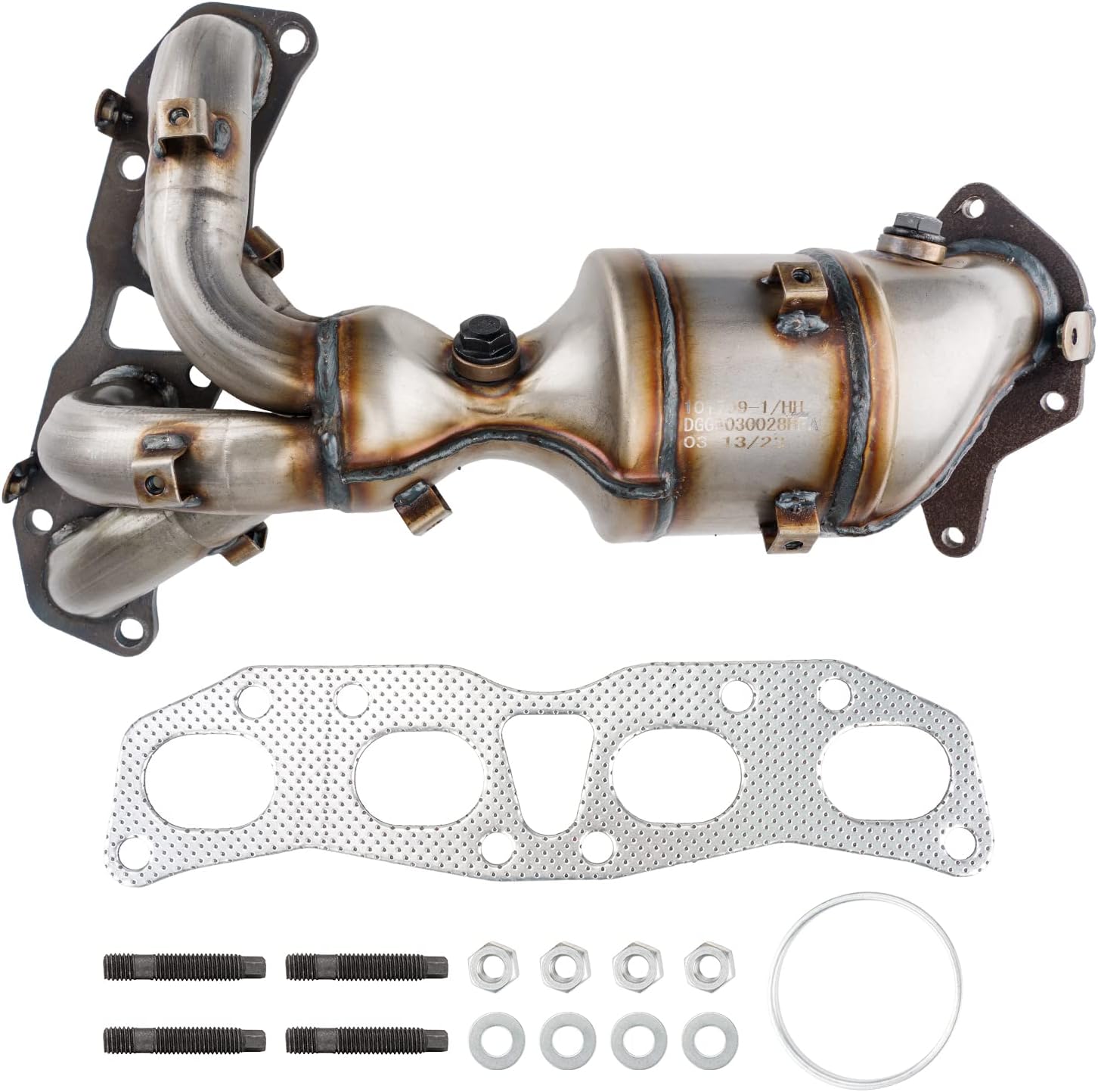 KAC Catalytic Converters for 2007-2012 Altima 2.5L Catalytic Converters Kit Direct-Fit Automotive Replacement OEM#16593 (EPA Compliant)