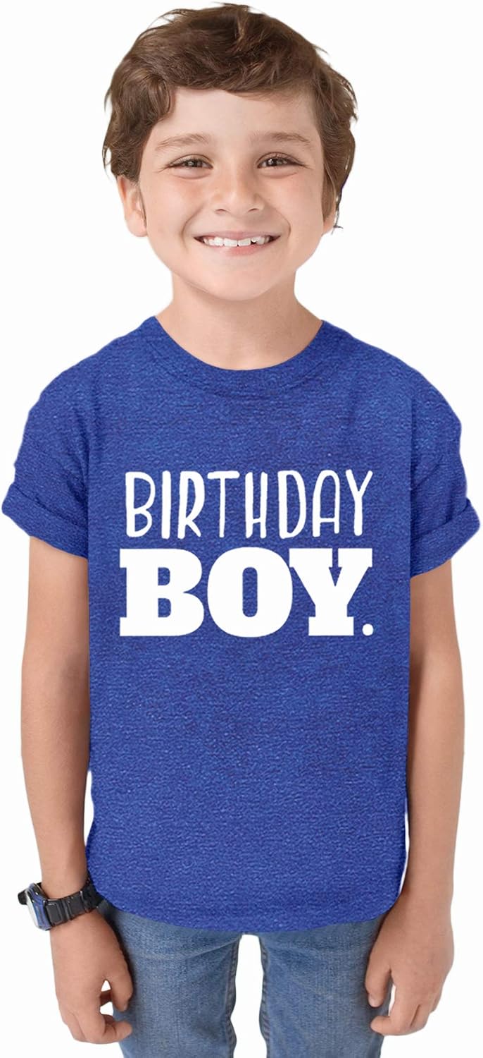 Birthday boy Shirt Toddler Boys Outfit First Happy 2t 3t 4 Year Old 5 Kids 6th