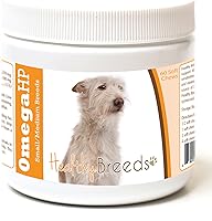 Vista 139 de Healthy Breeds Schnauzer en miniatura Omega HP Ácido graso para piel y pelaje Masticables suaves 60