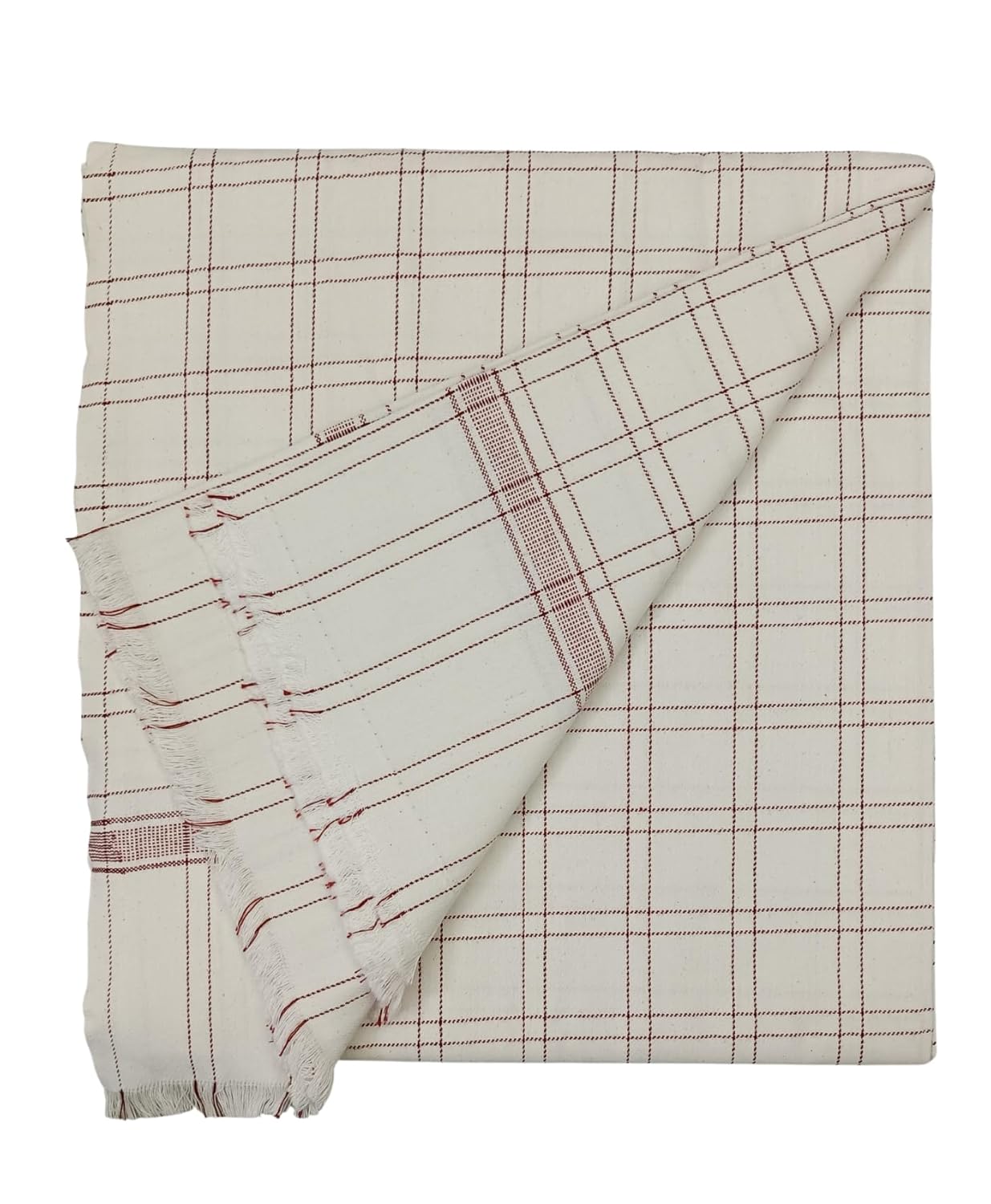 Buy Arvore Bunkaar Plain Pure Handloom Khes 100 Desi Thick and Heavy