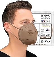 Vista 15 de AccuMed BNX KN95 Face Masks Made in USA (Adult Large, Adult Medium, Kids Small) (Earloop) (Model: E95/E95M/E95S)