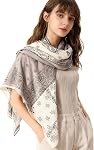 41" Large Square Scarf Hairscarf Fashion Scarves Hair Wrapping Scarfs Night Sleeping Headscarf for Women B06