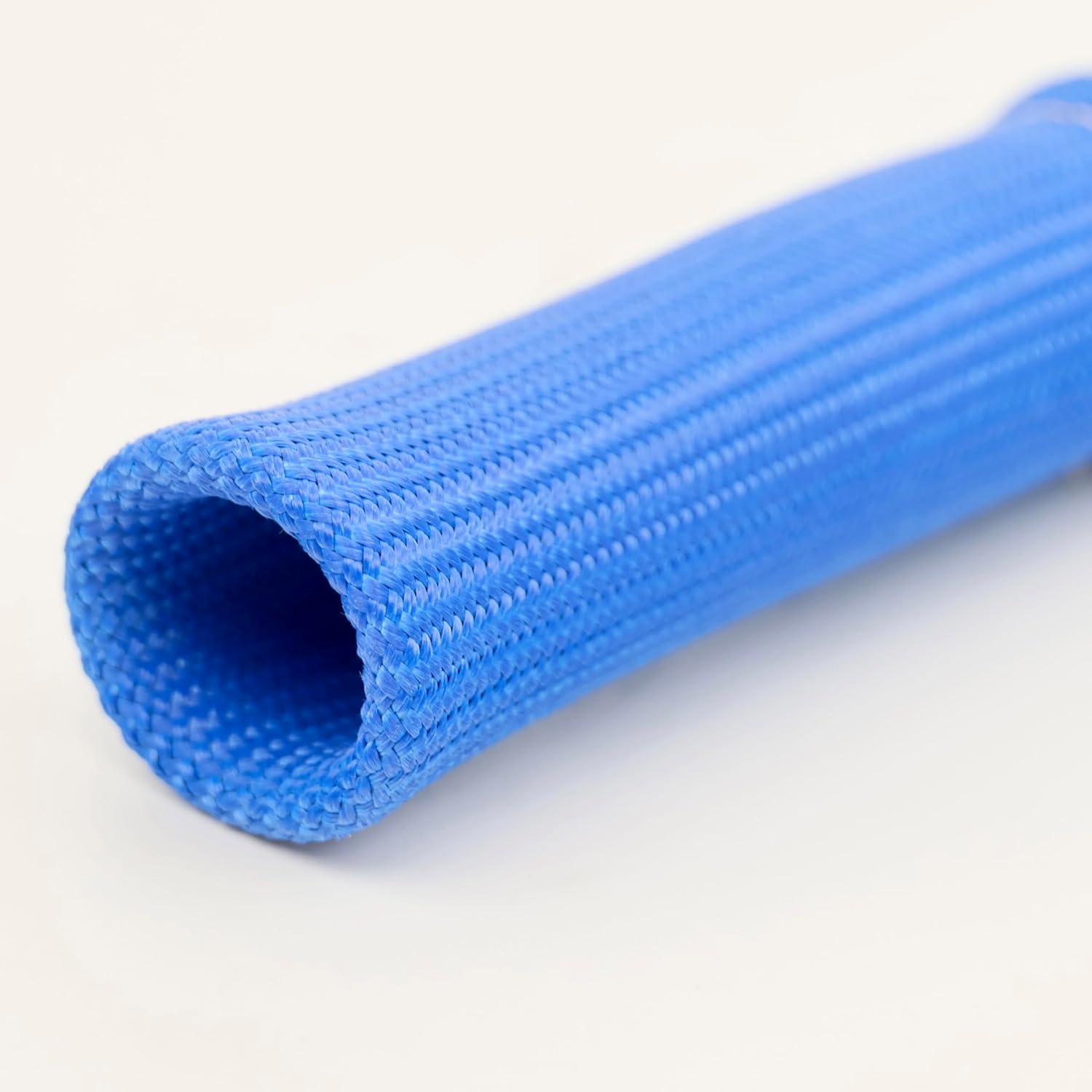 Michigan Motorsports 4" Spark Plug Wire Protector Sleeves | Set of 8 | High-Temp Fiberglass Heat Shields | Universal fit for LS Gen V LT and Other V8 Engines | Multiple Color Options (Blue)