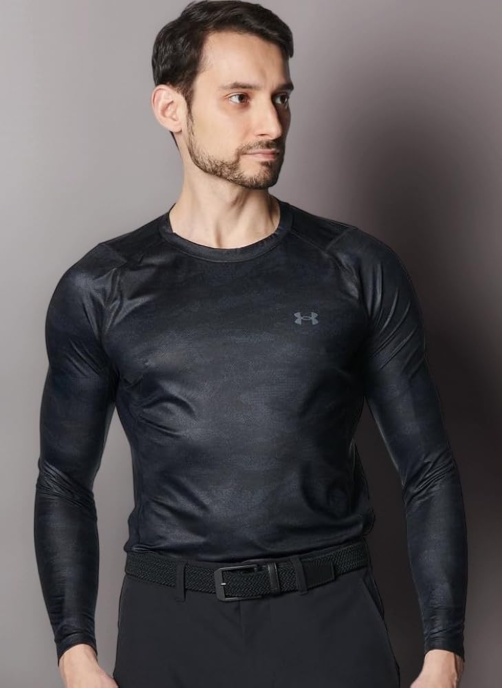 Amazon.co.jp: [アンダーアーマー] UA Iso-chill LS NV Black