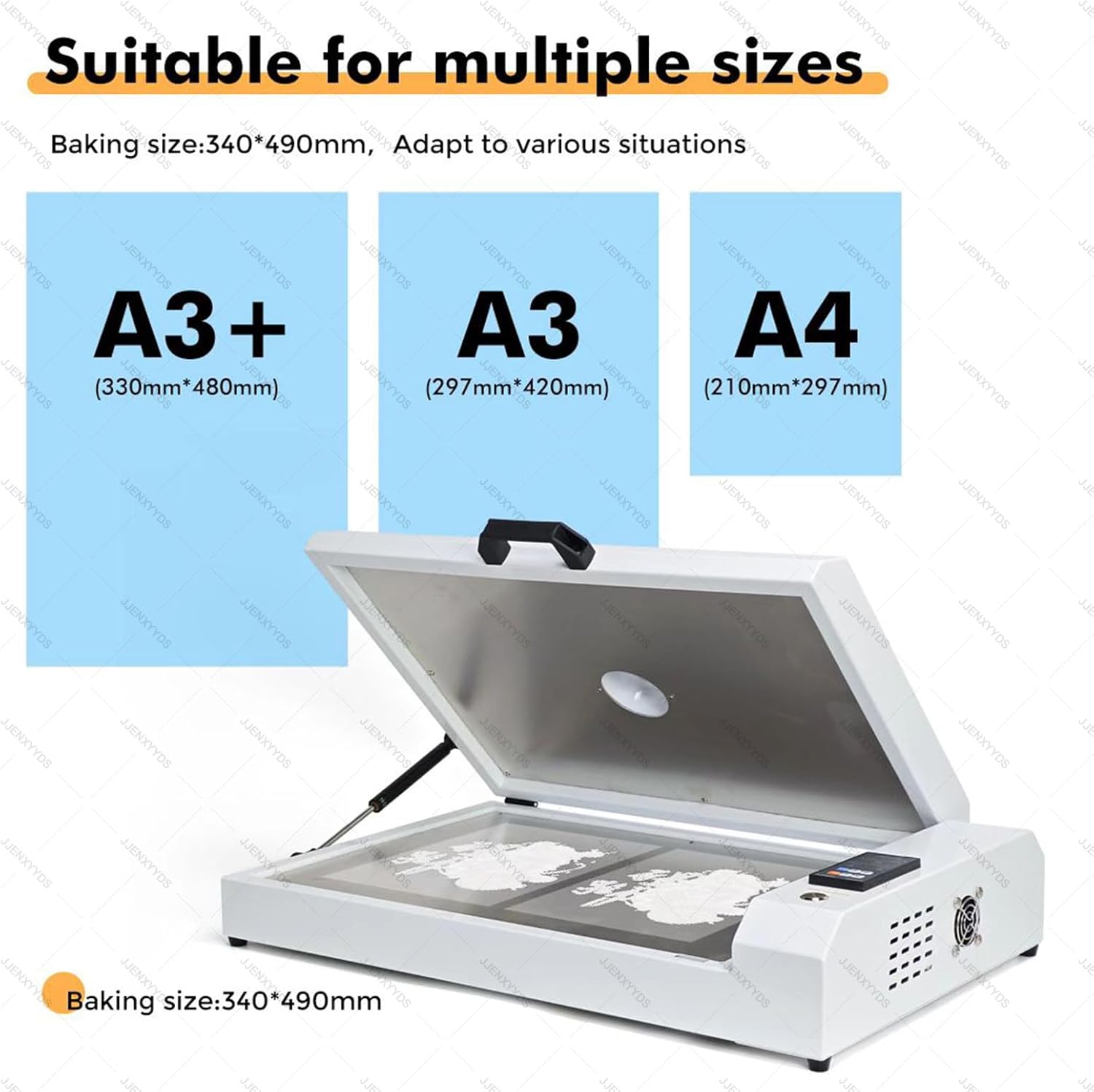 DTF Oven with Double-Side Heating and LED Digital Controller for Fast PET Film Curing