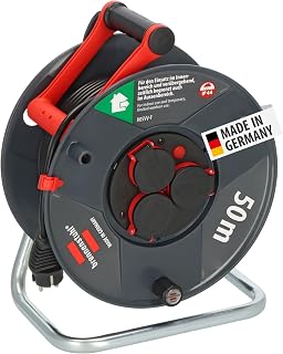 Brennenstuhl Garant V2 IP44 Kabeltrommel 50m Outdoor, Kabel: H05VV-F3G1,5