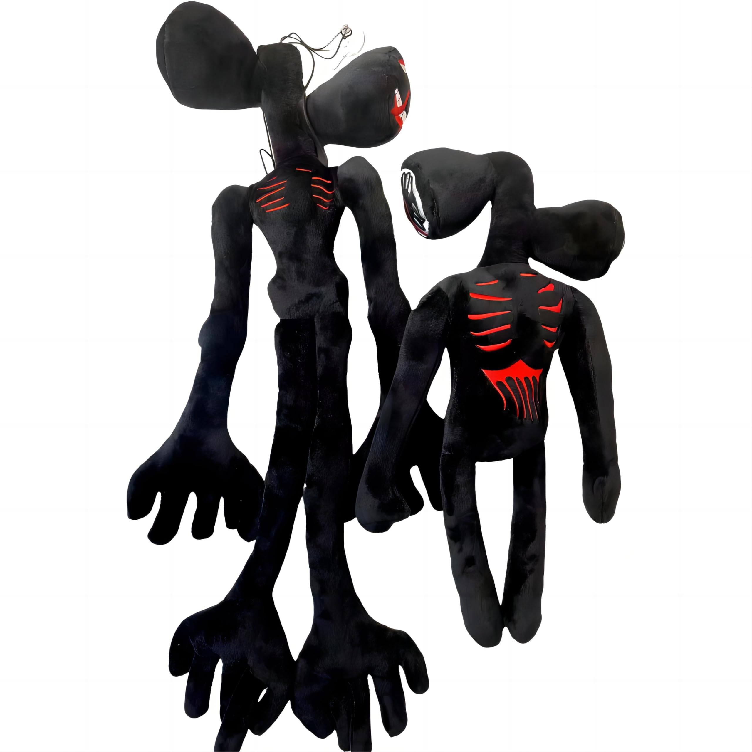 Amazon.com: EICHIMEOW 2PCS Siren Head Plush Toys Double-Head Plush