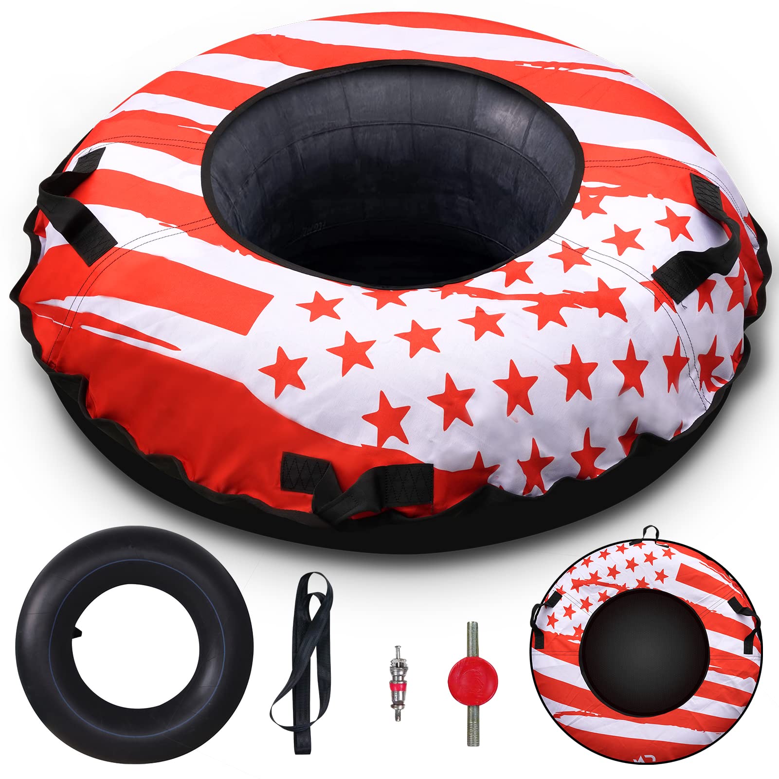 XGeek 44" Heavy Duty River Tube and Snow Tube Set,River Floats for