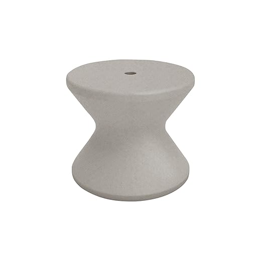 Ledge Lounger - Signature Tall Ice Bin Side Table - with Lid - for in-Pool or On-Deck Use - Water Depths 0-15” - Compatible with All Pool Types - for Pool, Sundeck, Patio (Sandstone)