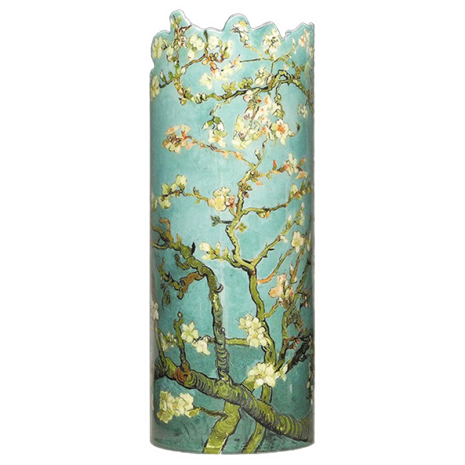 Van Gogh John Beswick Silhouette D'art Vase - Almond Tree In Blossom - New In Box