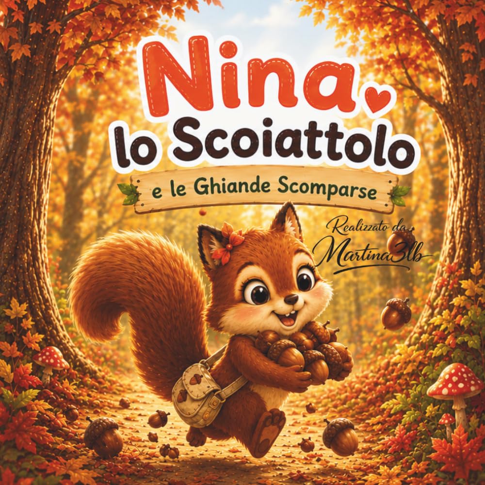 Nina lo Scoiattolo e le Ghiande Scomparse (I Piccoli Tesori del Bosco)