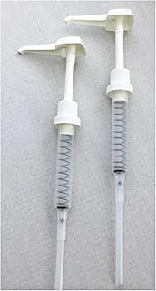 Snow Cone Syrup Pump Dispenser for 1 Gallon Jugs - 1oz per pump - Set of 2