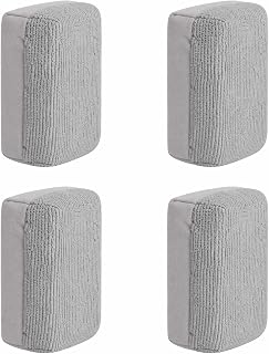 4 Pieces Coating Sponges Car Hand Polishing Sponge, Car Polishing Sponge, Wax Applicator, Coating Sponge, Perfect for Ceramic Sealing, Car Wax Applicator, Paint Care, Car Prep