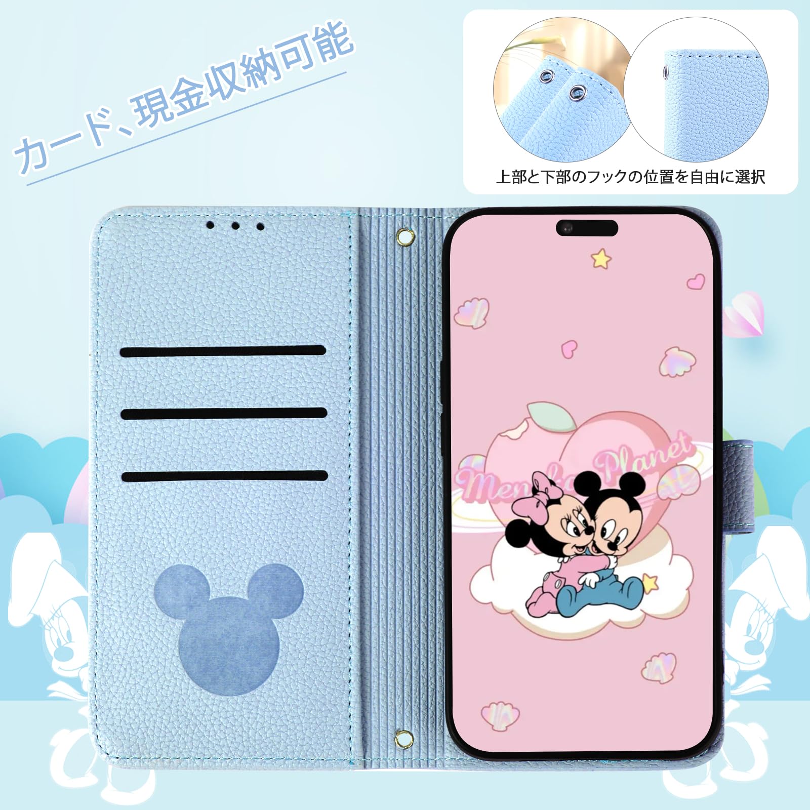 Amazon.co.jp: Qribo【リベロ5g iv/Nubia Ivy 用手帳ケース】Libero 5G