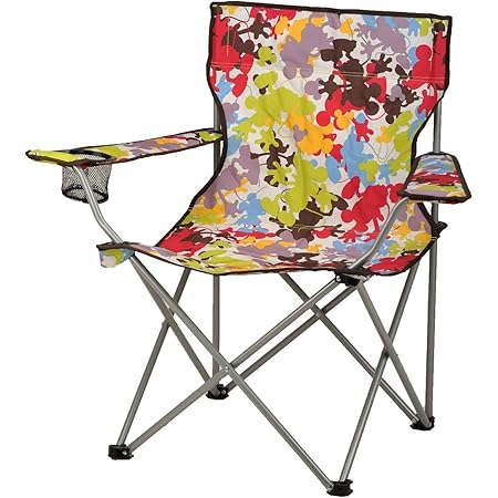 Amazon キャプテンスタッグ ディズニー ミッキーマウス カモフラージュ 椅子 ラウンジ チェアma 1037 キャプテンスタッグ Captain Stag チェア