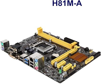 Computer Motherboards Fit for Asus H81M-A Motherboard LGA 1150 DDR3 16GB PCI-E 2.0 SATA III USB3.0 Desktop Motherboard