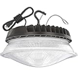 HYPERLITE Latest LED High Bay Light with Reflector 150W 18,750 LM UFO High Bay for Workshop Supermarket Warehouse 2024 New ETL Listed