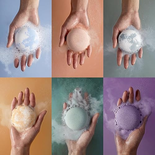 Miniatura 4 de Sprig by Kohler Set de regalo de bombas de baño, hipoalergénico, fabricado con ingredientes botánicos naturales e ingredientes de primera calidad