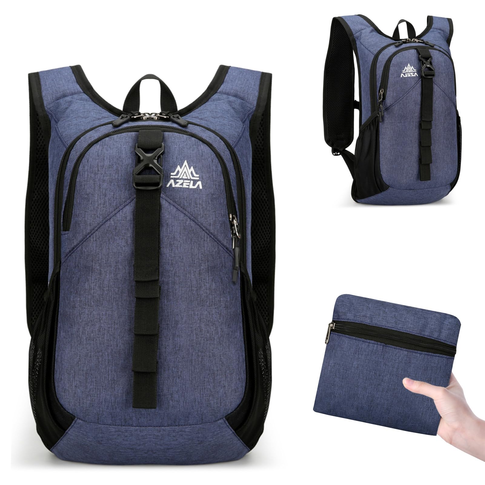 [Azarxis] 登山バッグ リュックサック アタックザック 登山 軽量 メンズ バックパック 折りたたみ 防水 コンパクト 携帯便利 キャンプ ハイキング スポーツ 自転車 ジム アウトドア 男女兼用