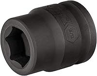 Vista 14 de Jetech Enchufe de impacto estándar de 1 pulgada con accionamiento de 3/4 de pulgada, fabricado con acero de aleación de cromo molibdeno, tratado