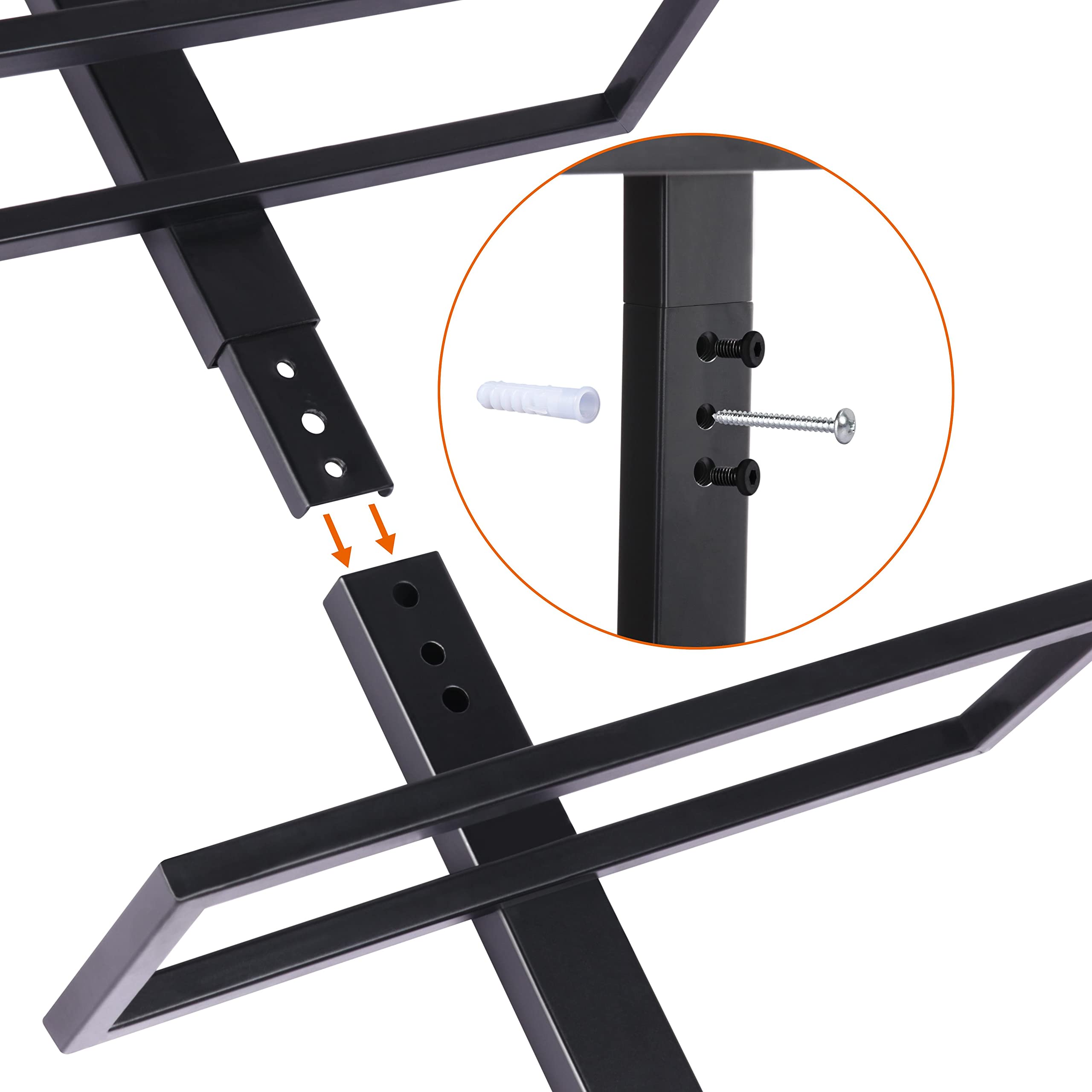 Yaheetech Portabottiglie da Parete per 10 Bottiglie Porta Bottiglie di Vino in Metallo 126 cm Scaffale Vini Supporto Bottiglie Cucina Bar