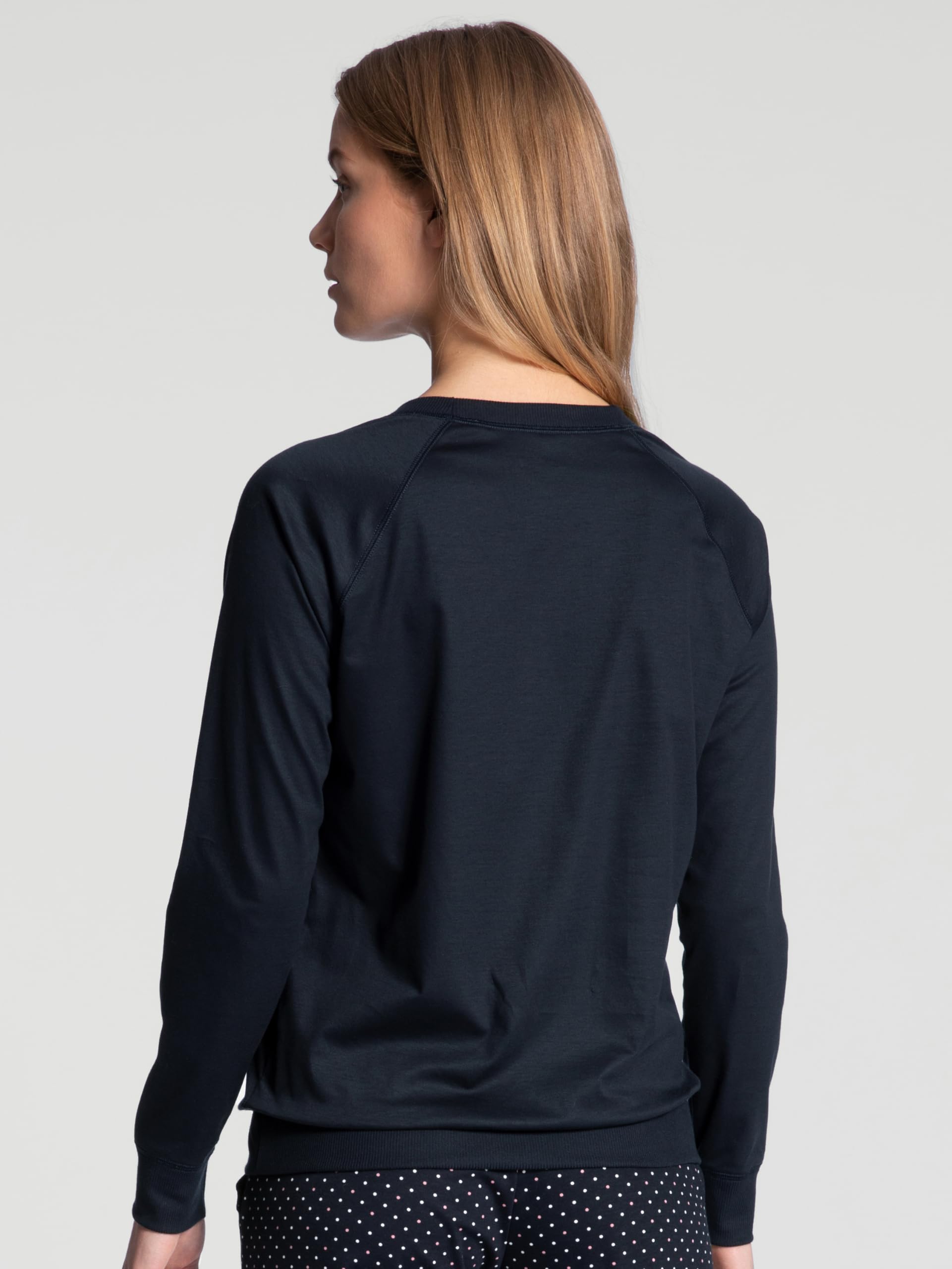CALIDA Favourites T-Shirt Manches Longues Dames, en 100% Coton Supima