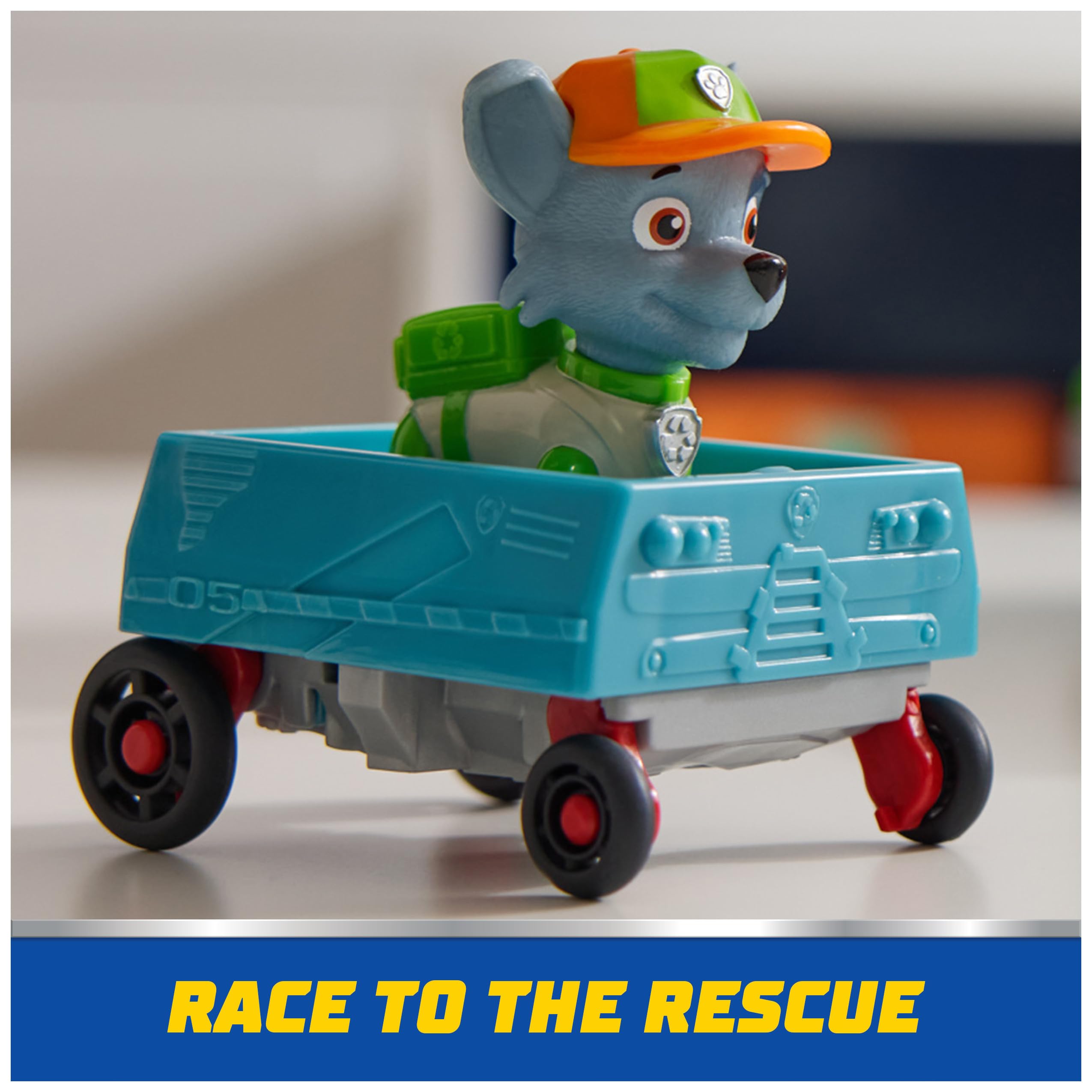 Paw Patrol Toy Vehicle Sustnbl Rocky Dlx Vhcl