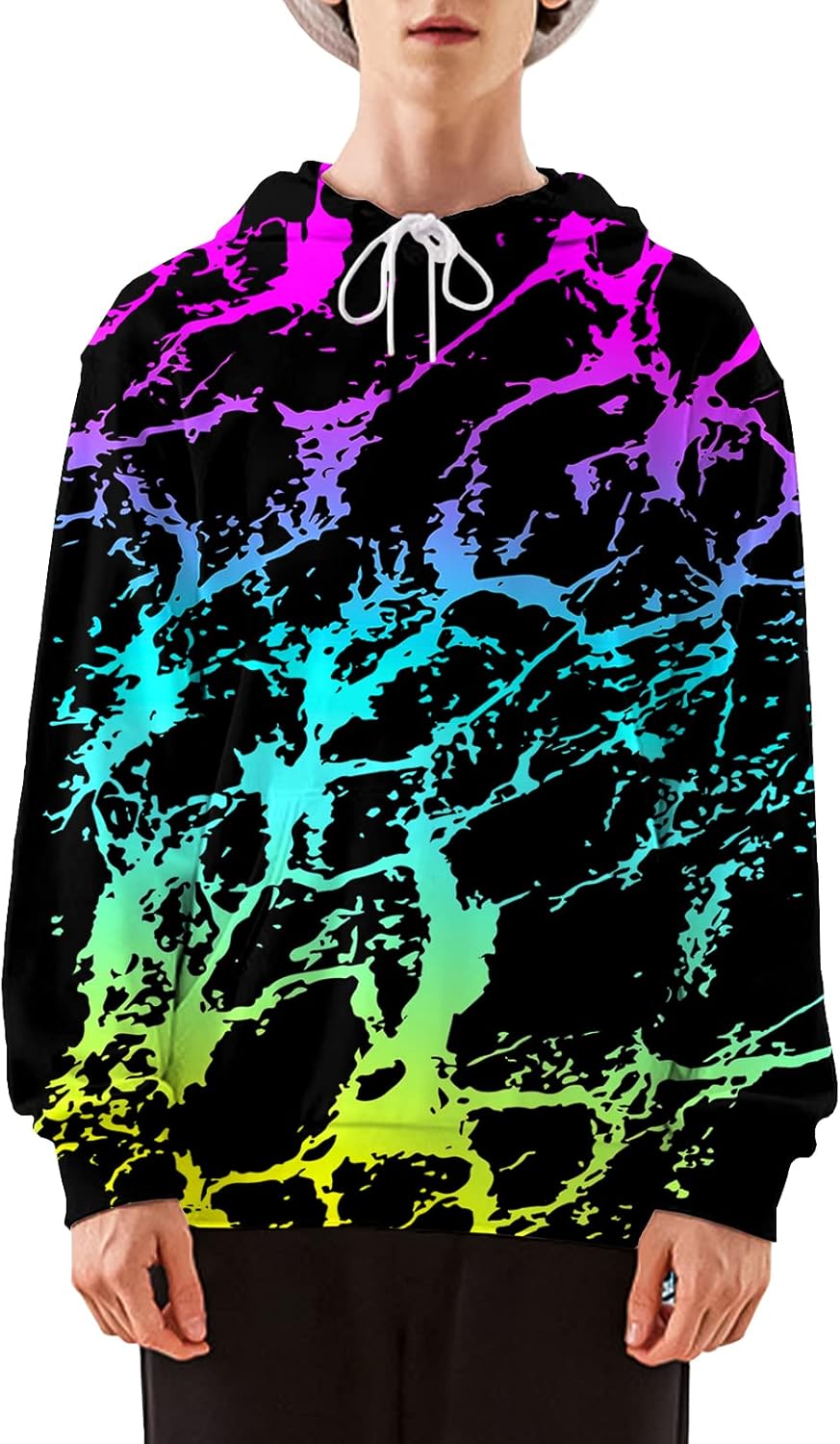 Asylvain Men Women Fashion Unisex 3D Printed Graphic Novelty Hoodie Pullover Hooded Sweatshirts with Pocket - Image 3