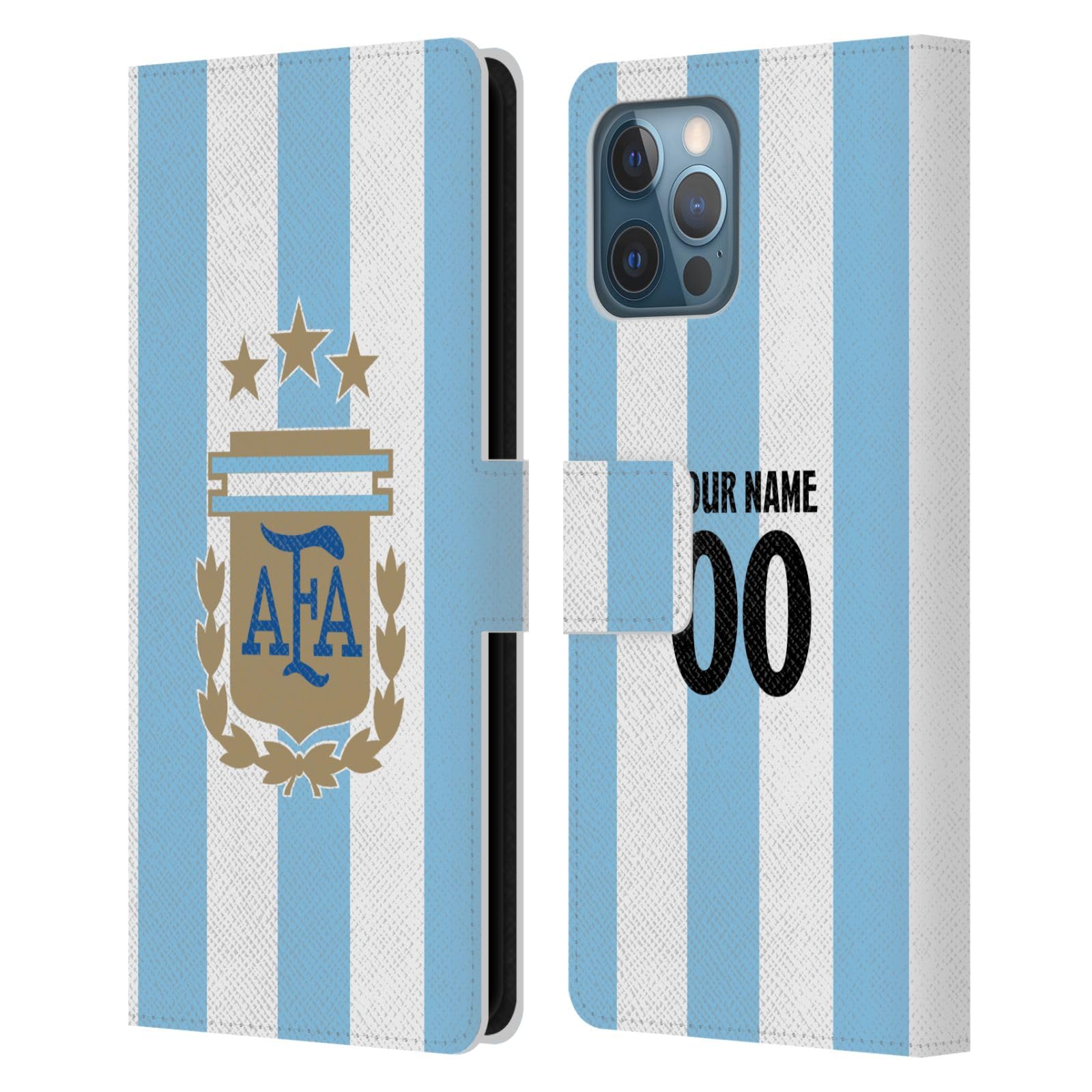 Coque Argentine iPhone 12 Pro Max protégeant écran et cartes - 7