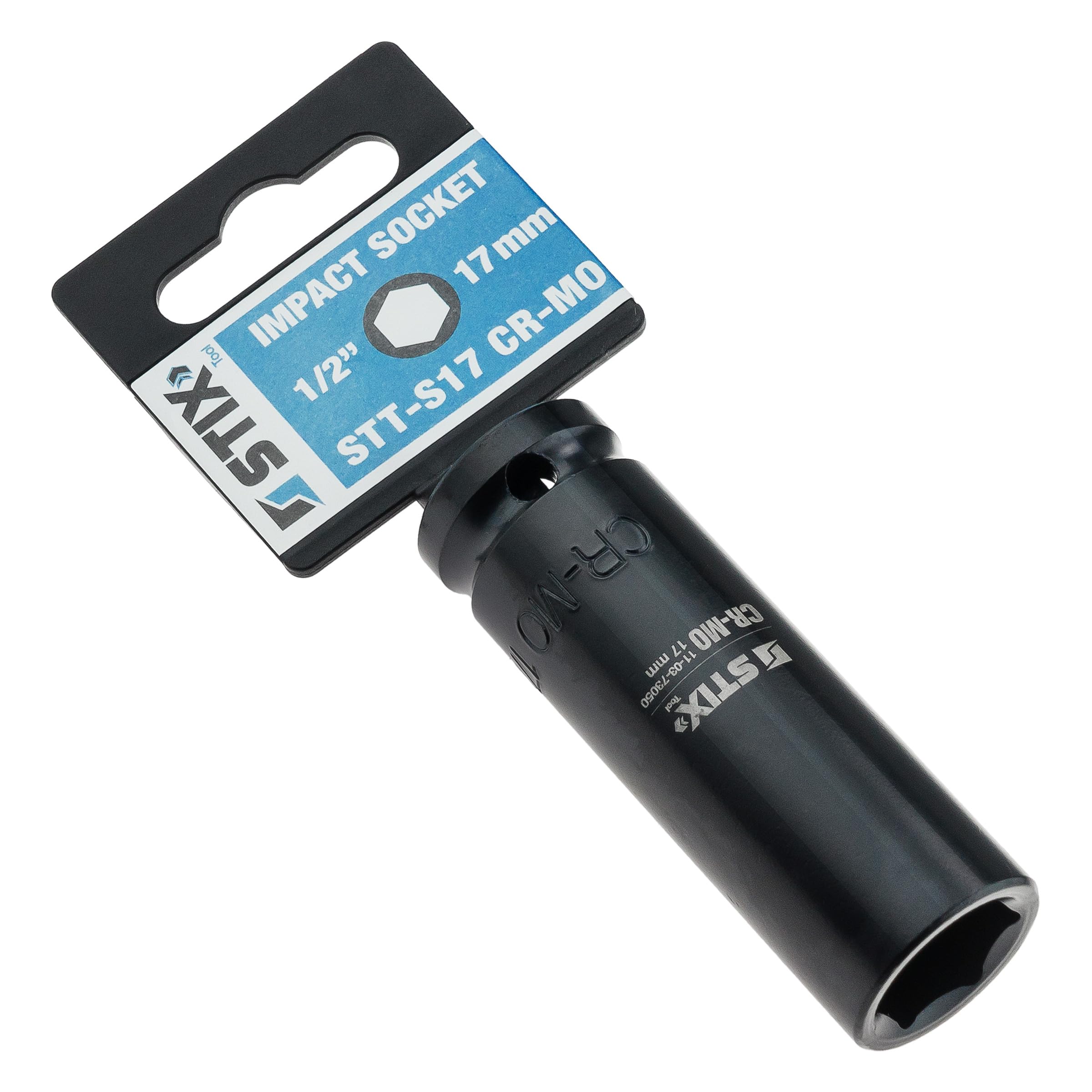 Chiave A Bussola STT-S17 1/2" 17 Mm - Acciaio CR-MO - Per Avvitatori Pneumatici