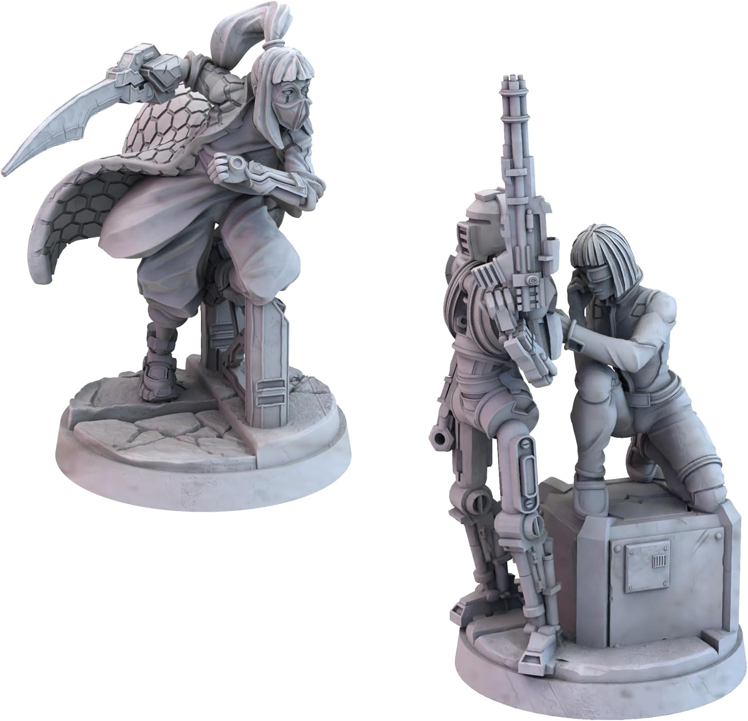 Tamashii: Chronicle of Ascend Edgerunners Miniatures - Exquisite Fantasy Figures for Tabletop Gaming, Sci-Fi Strategy Game, Ages 14+, 1-4 Players, 45-90 Min Playtime, Made by Awaken Realms