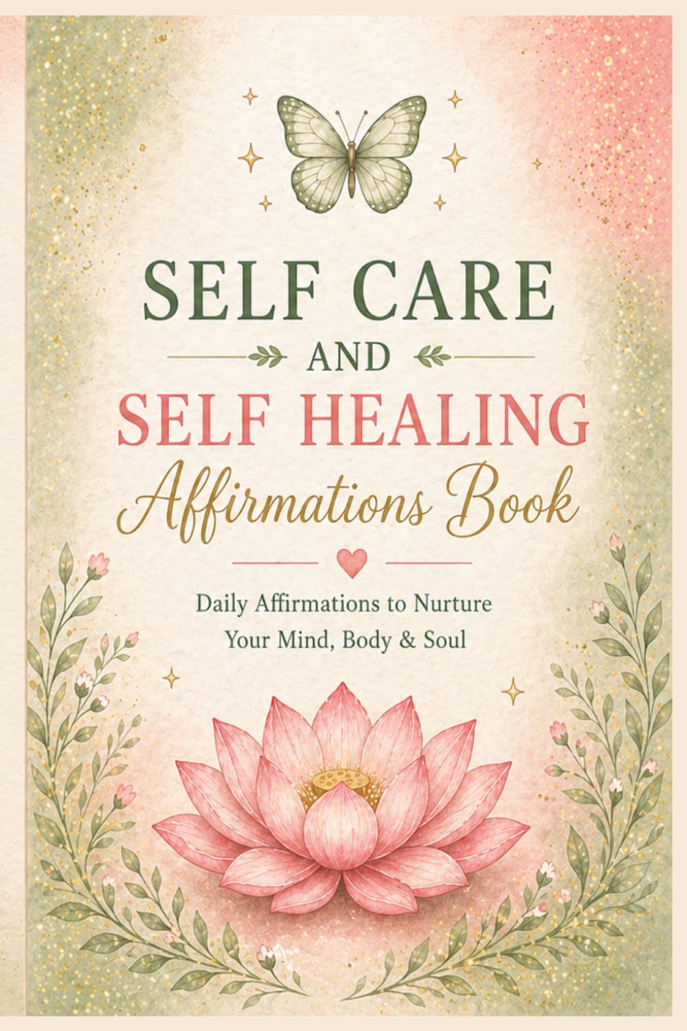 Self Care and Self Healing Affirmation Book: 40 Self‑Care & Healing Affirmations for Mindfulness, Stress Relief, and Inner Peace
