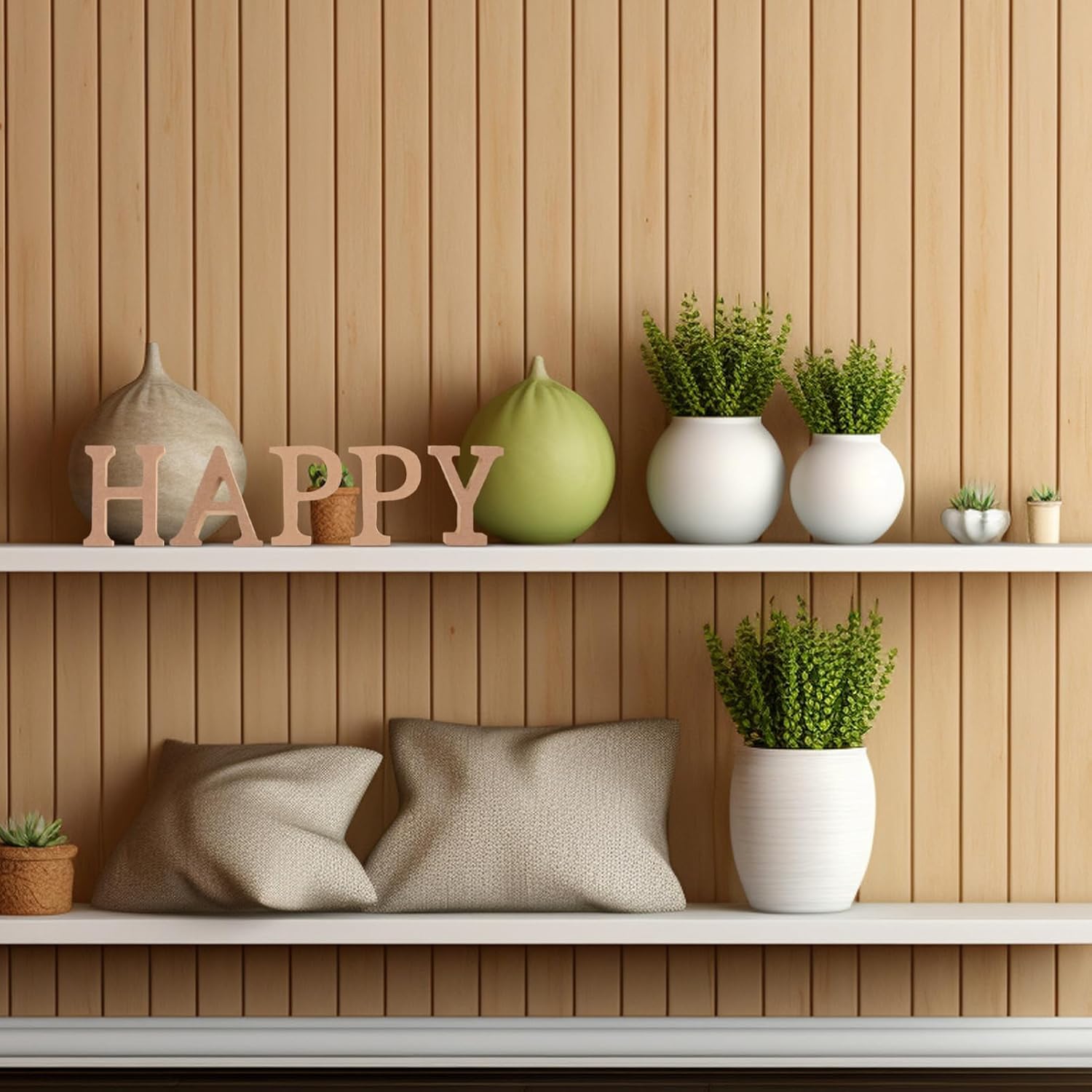 1set Wooden Letter Ornaments Set Full Alphabet Decorative Wall Letters Home Decor DIY Craft Photography Props