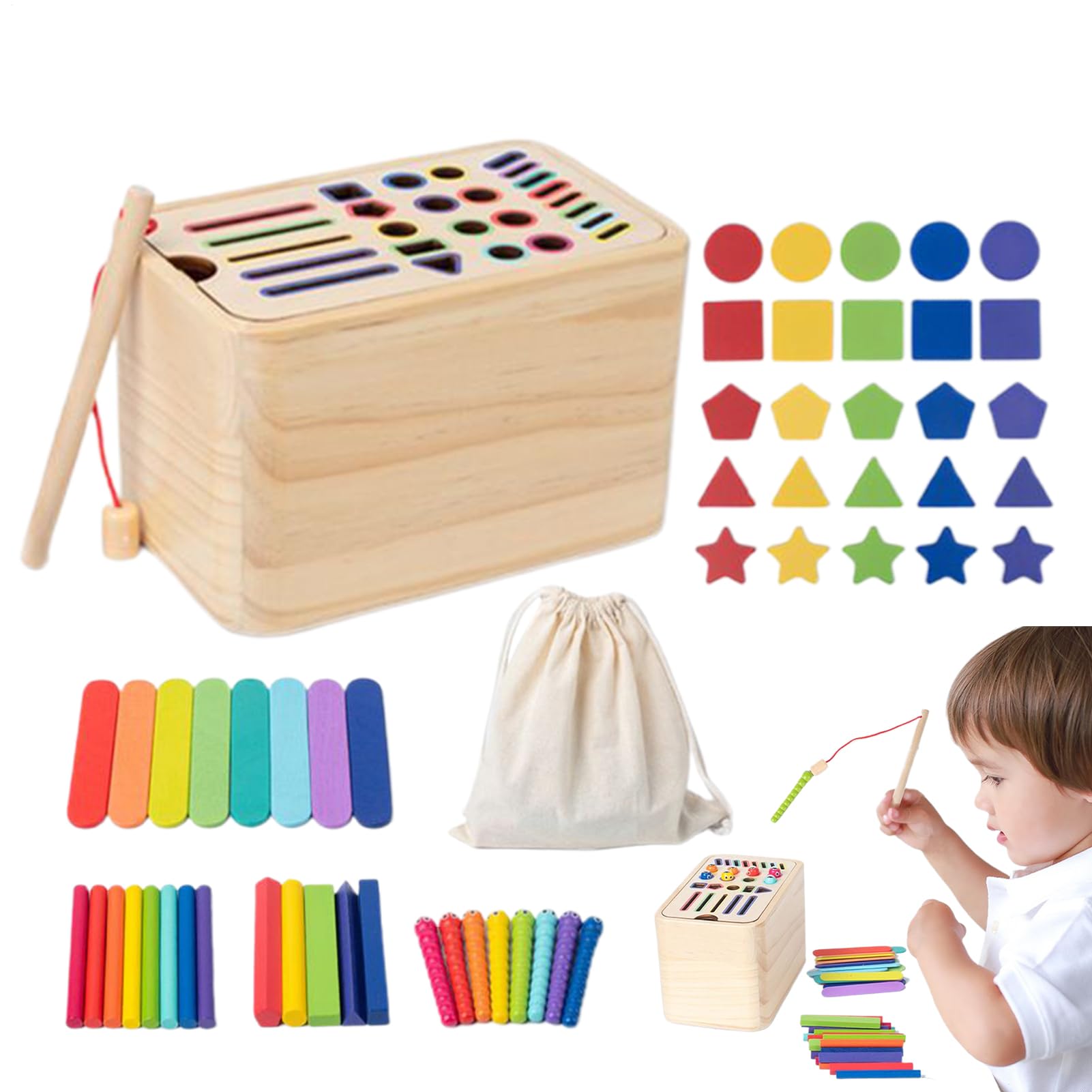 Color Sorting Toy Sensory Developmental Games