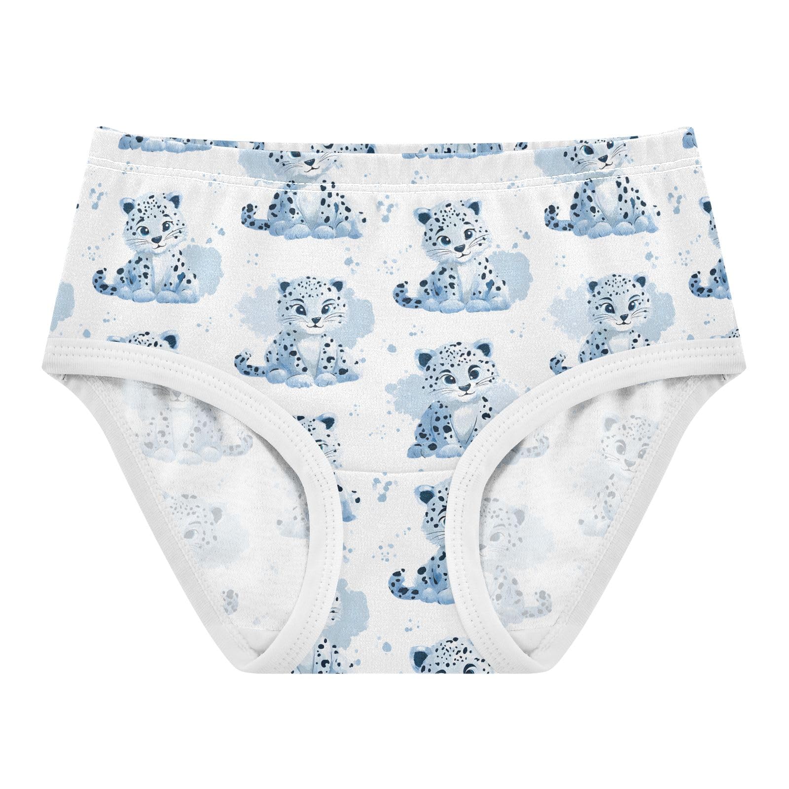 Little Girls Kids Panties Underwear Toddler Undies Soft 2T Cute Leopard