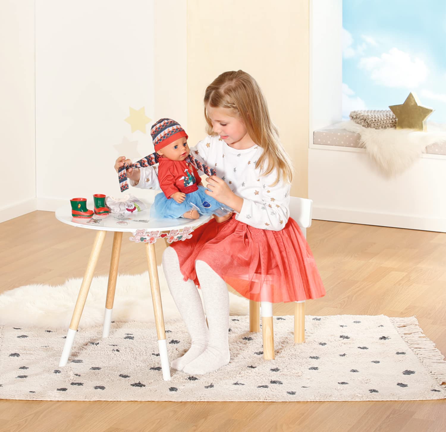 BABY Born Adventskalender mit 24 Überraschungen, enthält Kleidung und Accessoires für 43 cm Puppen, 834466 Zapf Creation