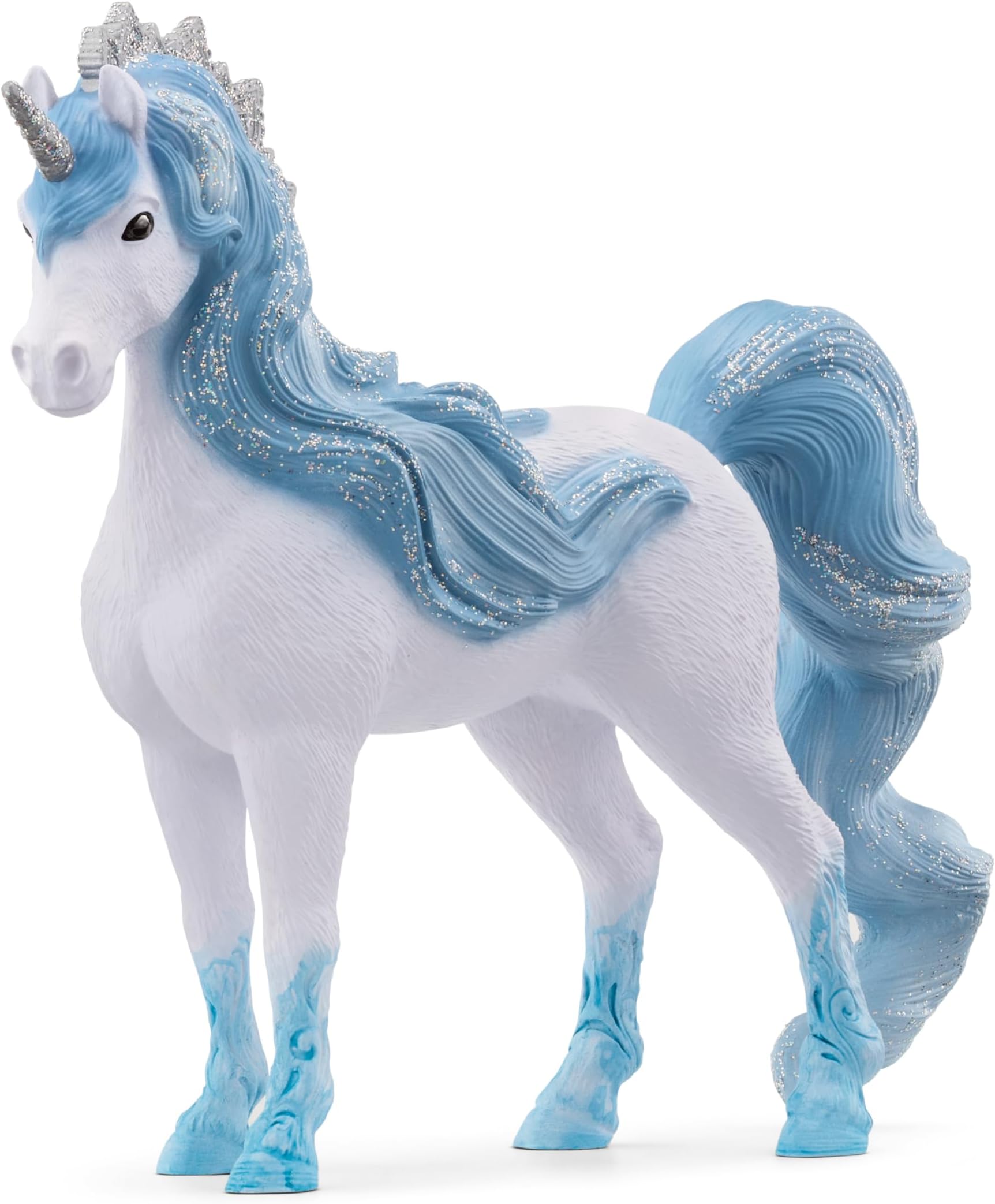 Schleich Bayala - Flowy Unicorn Toy for Girls and Boys - Blue Fantasy Horse Figurine for Kids Ages 5+