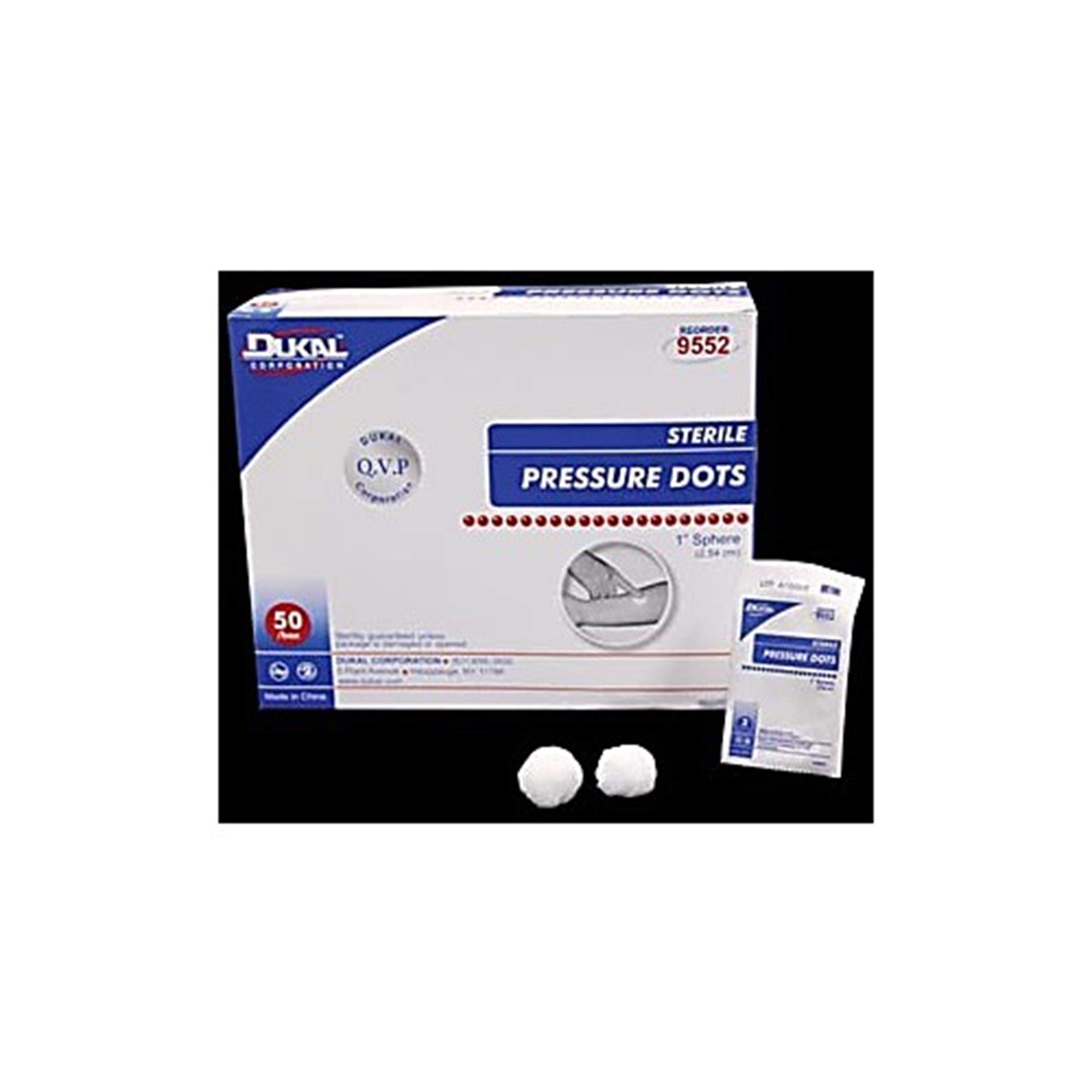 Dukal DUK 9550 Pressure Dot, Sterile, 1