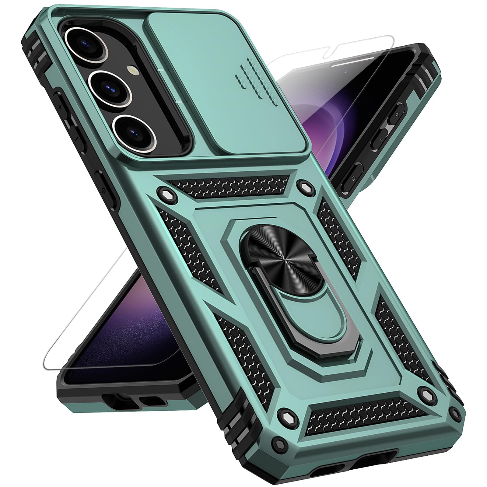 Amazon.com: for Samsung Galaxy S25 Plus Case with Slide Camera