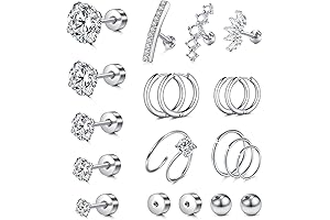 MODRSA Sterling Silver Cartilage Earring